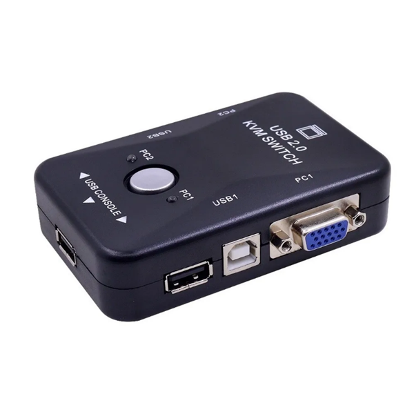 SWITCH KVM USB X2 KVM21UA 10985 1