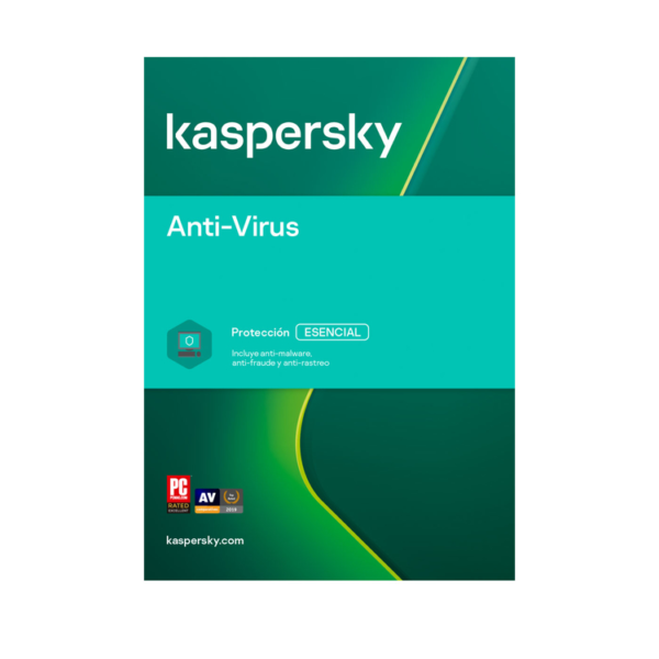 Kaspersky Antivirus 3 dispositivos x 1 año Base