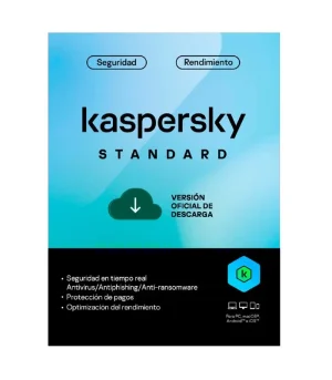 Kaspersky Standard ESD 3 dispositivos suscripcion 12 meses